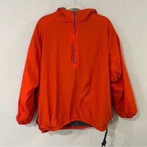 Abercrombie & Fitch Orange Insulated Weatherproof Rain Jacket Men’s Size Small